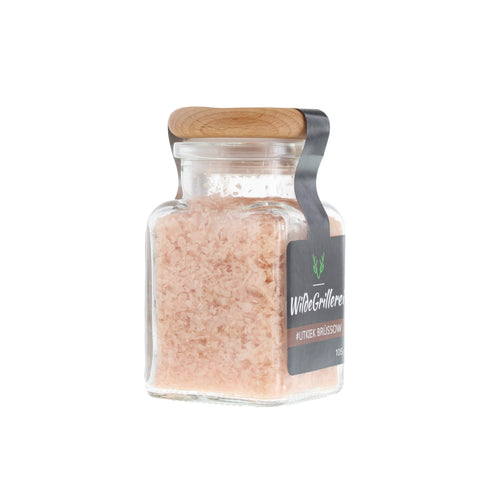 Steinsalzflocken (knusprig) - #UTKIEK BRÜSSOW - Glas mit Holzdeckel 105g MHD