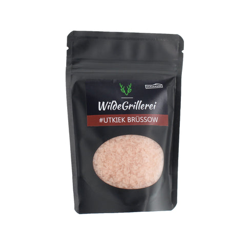 #UTKIEK BRÜSSOW - Steinsalzflocken fein / knusprig Beutel mit Druckverschluss 105g MHD