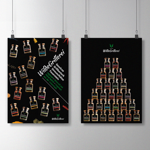 WildeGrillerei Wendeposter